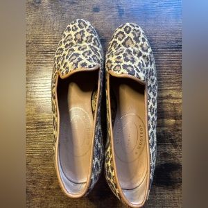 Stubbs and Wootton Animal Cheetah Print Loafers